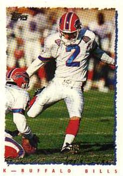 Steve Christie Buffalo Bills 1995 Topps NFL #46